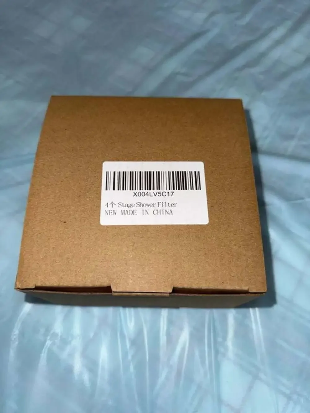 4 pack of 4 stage shower filters